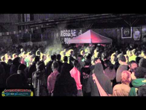 CHANNEL ONE ft ras kayleb (uk) - jah fire shall dub \ pt9 @ reggae bus 15 sept 2012