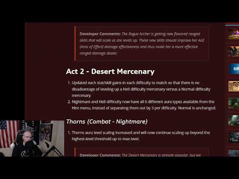 Diablo 2 Resurrected 2.4 PTR Patch Notes Part 9 Mercenaries