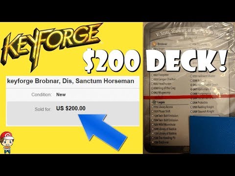 Keyforge Decks are Already Selling for $200! (20x Retail Price) Video