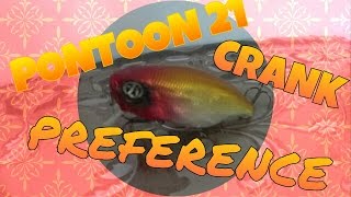Воблер pontoon 21 preference crank