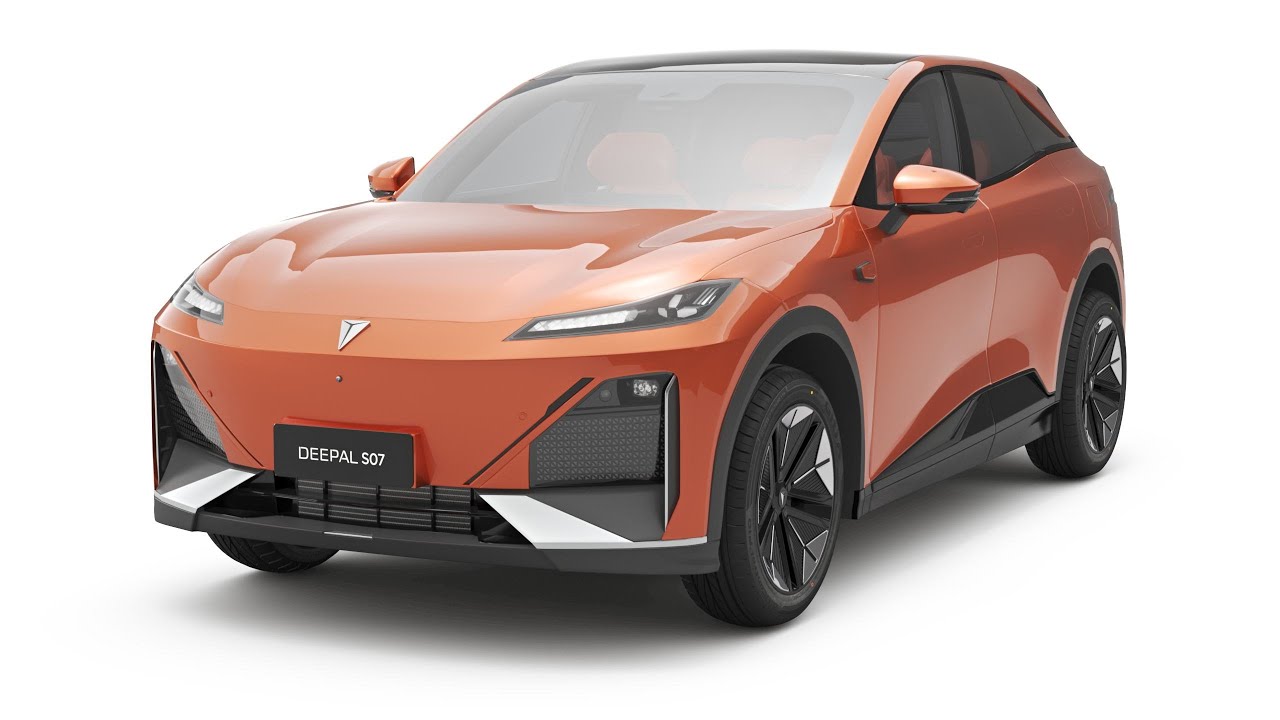 2025 Deepal S07 With Interior 3D Model