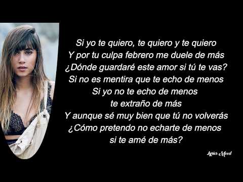 Aitana, Cali Y El Dandee - + LETRA