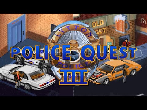Police Quest III: The Kindred - longplay fullplay - by Sierra On-Line, 1991 - PC / DOS point & click