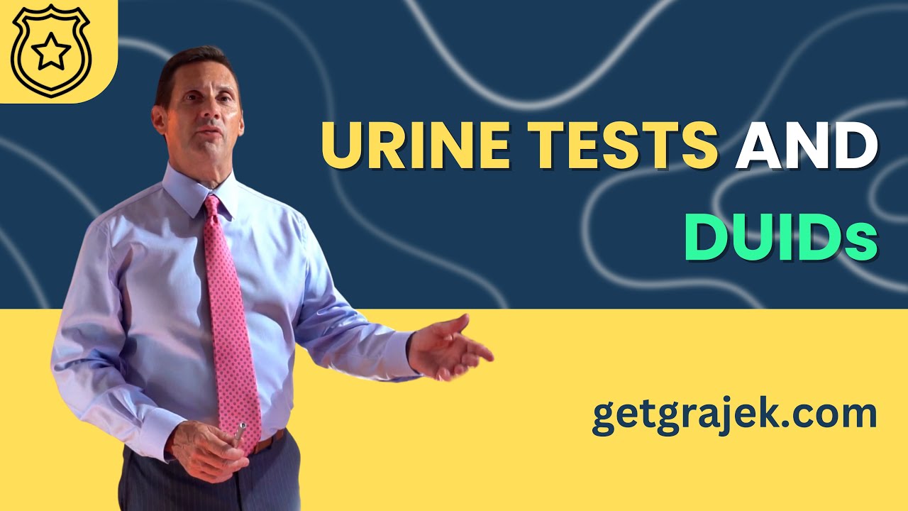 Urine Tests and DUIDs