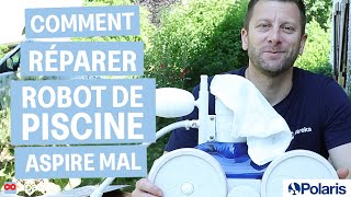 Comment réparer un robot de piscine qui n'aspire plus