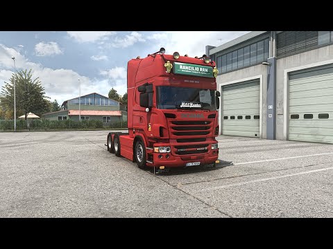 Euro Truck Simulator 2 | ETS2 1.46 | Scania R 500 V8 by Fred | Hamburg (D) to Wroclaw (PL)