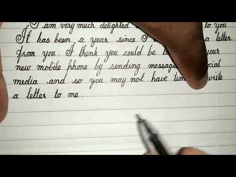 How to write a Friendly letter Video