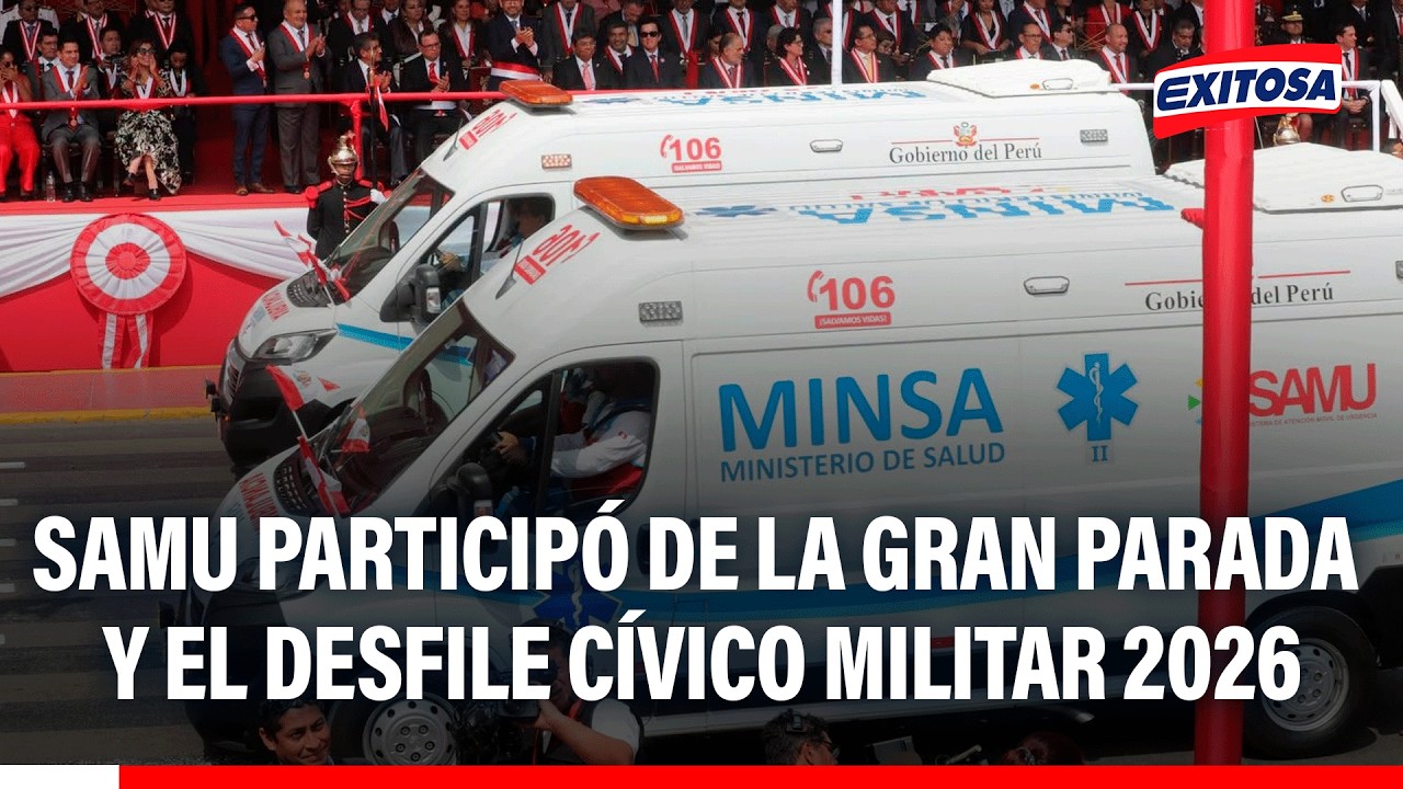 🔴🔵 Representante del SAMU destaca la importancia del servicio público de salud