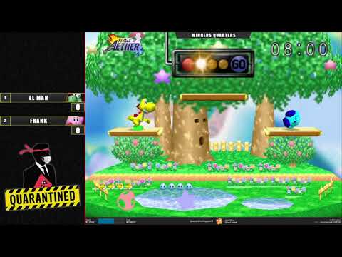 QR3 West Winners Quarters - eL maN (Yoshi) Vs. Frank (Kirby) SSB64 Super Smash Bros
