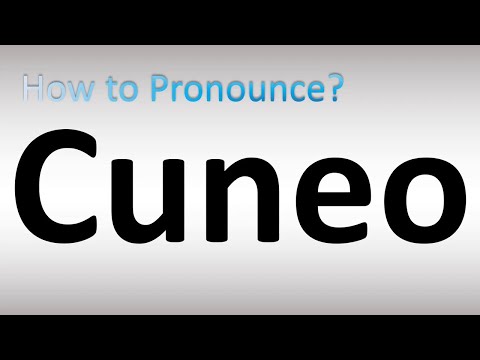 How to Pronounce Cuneo