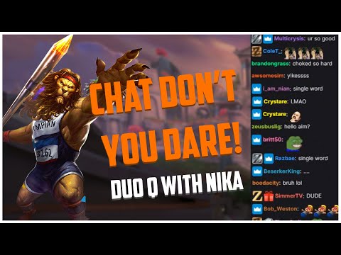 DUO Q WITH NIKA - ANHUR RANKED S8 SMITE