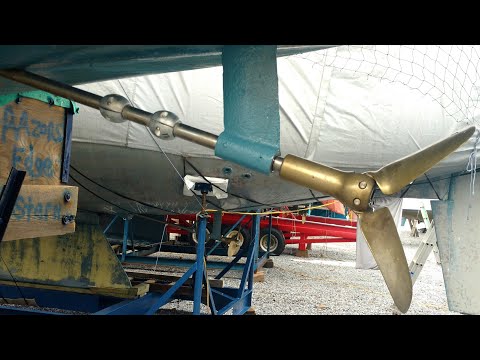 How to replace and install Sacrificial Zinc Anodes on a boats propeller shaft