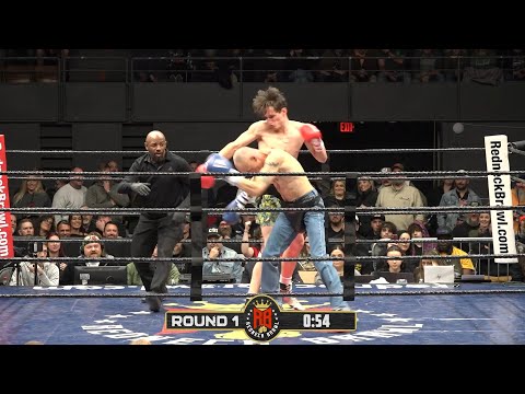 Backfist of the Year!  43 Year Old Wildman Drops 19 Year Old with Brutal Backfist