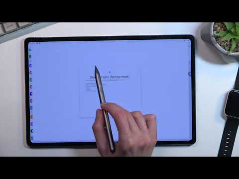 How to Hard Reset LENOVO Tab P12 Pro - Factory Data Reset / Wipe All Data / Restore Default Settings