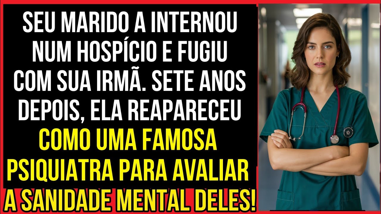 SEU MARIDO A INTERNOU NUM H0SPICI0 E FUGIU COM SUA IRMÃ.