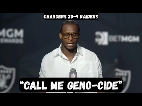 Geno Smith Postgame Interview Press Conference - Chargers vs Raiders - NFL Week 2 