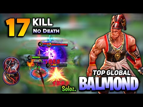 17 KILL 0 DEATH! Balmond Perfect Gameplay [ Top Global Balmond Best Build 2021 ] By Soloz - MLBB
