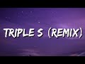 YN Jay - Triple S [Remix](Lyrics) ft. Coi Leray