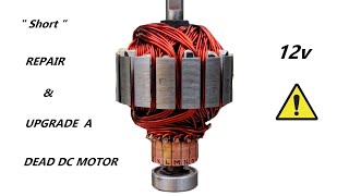 Download lagu 12v Big DC Motor Speed Upgrade with Armature Winding mp3