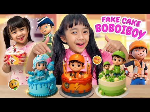 BOBOIBOY ULANG TAHUN ‼️ SAMANTHA AUDREY BIKIN KEJUTAN KUE SPESIAL SUPER LUCU 😍