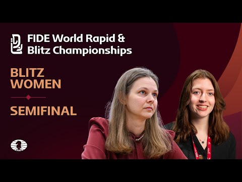 Anna Muzychuk – Eline Roebers  | Semifinal | Women | Game 3,4 | FIDE World Blitz Championship 2025
