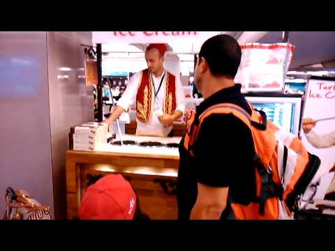 Turkish ice cream show