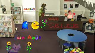 Présentation de la Salle d'actualité de la Bibliothèque départementale des Bouches-du-Rhône