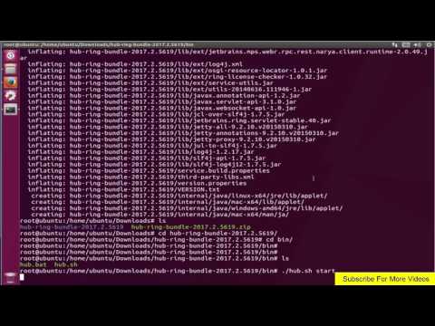 How To install JetBrains Hub on ubuntu 17 zesty zapus