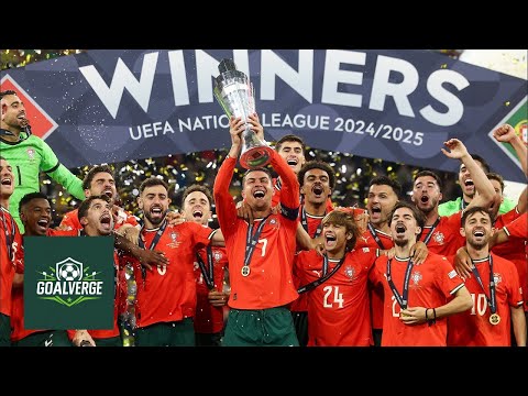Champions Again! | 4K- HDR | Portugal Lift UEFA Nations League Trophy for 2nd Time– Historic Moment!
