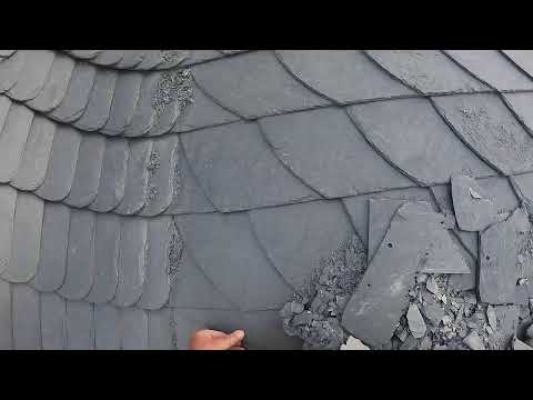 Schieferkehle und First decken - Teil 108 - Schieferdach Freital - Schieferdecker Sachsen