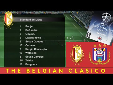 [PC] | STANDARD LIEGE VS RSC ANDERLECHT - BELGIAN CLASICO | CHAMPIONS LEAGUE SEASON 2004/2005