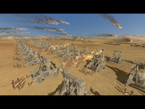 CATAPULTS vs ELEPHANTS - Total War ROME 2
