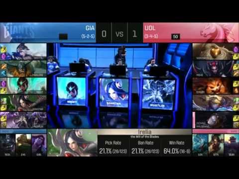 GIA vs UOL Game 2 D1W7 EU LCS Summer Split 2016 |Unicorns of Love vs Giants Day 1 Week 7