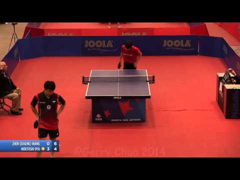 Hidetoshi Oya vs Eugene Wang Men's Singles QF