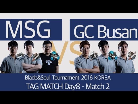 [B&S] Tournament 2016 KOREA TAG MATCH Day8 – Match2