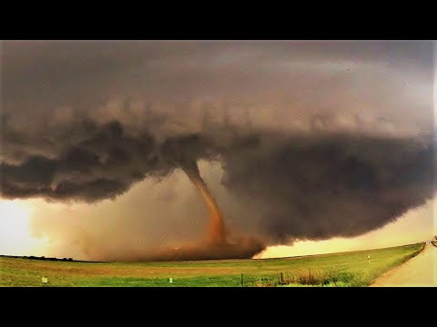 Tornado Time Lapse - multiple photogenic tornadoes- Simla CO - June 4th 2015