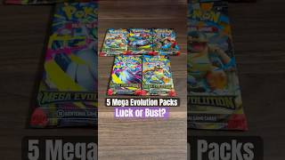Opening 5 NEW Mega Evolution Booster Packs!🔥Pokémon TCG Luck or Bust?