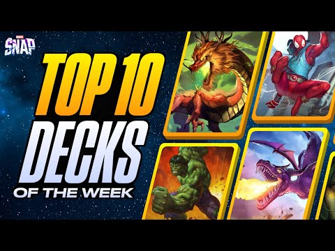 TOP 10 BEST DECKS IN MARVEL SNAP | Weekly Marvel Snap Meta Report #166