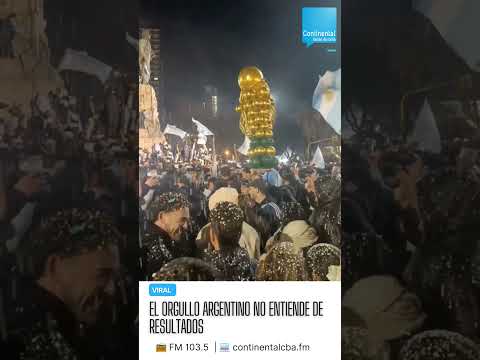 Argentina igual salió a las calles ❤️🇦🇷