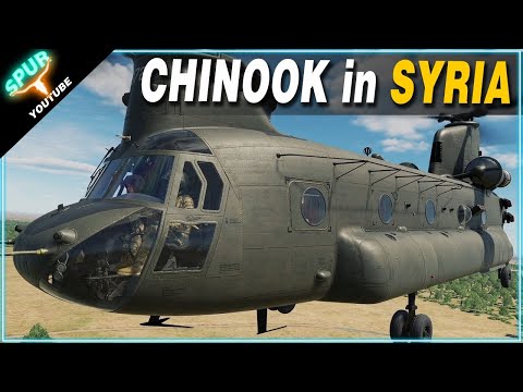 Chinook Combat in Syria: Grayflag Syria Multiplayer PvE - DCS