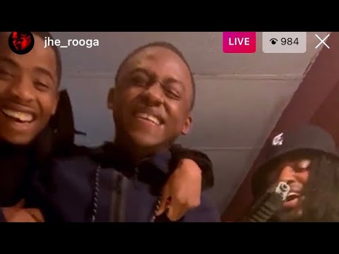 HILARIOUS Scrap Gang ROOGA ,LIL MOE, BOBO Live .. Add Fans .. Freestyle More 😂😂😂😂🔥