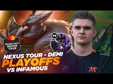 RHOBALAS : DEMI PLAYOFFS MNT VS INFAMOUS - AZIR VS VEIGAR | LOL FR