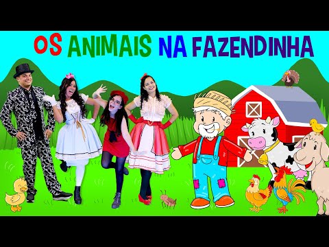 OS ANIMAIS NA FAZENDINHA ♪ Turma Kids e Cia feat Stefhany