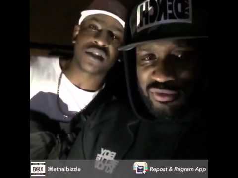 Skepta & Bizzle repping #HAUNNTED