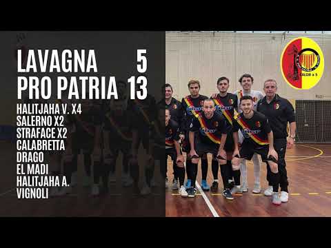 Serie B 20/21 - Lavagna Calcio a 5 vs Pro Patria San Felice - Highlights