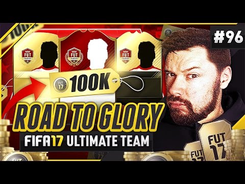 100K FUT CHAMPS SQUAD?! - #FIFA17 Road to Glory! #96
