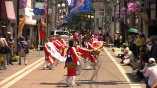 preview picture of video 'YOSAKOI 舞ふれんず（2012常陸国YOSAKOI祭り・流し踊り）'
