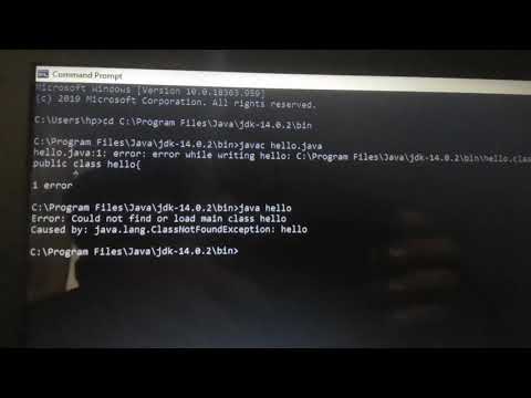 Java Lang Classnotfoundexception Error Solve