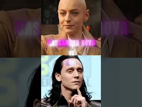 Loki vs Cassandra Nova: Mischief vs Mind Plague🐍🧠 Marvel Nightmare Duel #loki #cassandranova #shorts