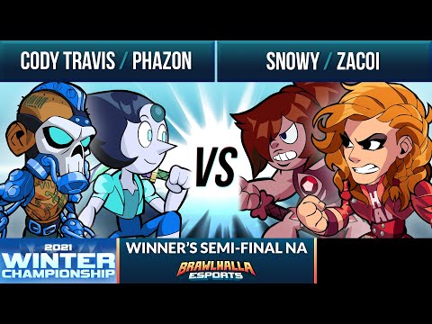 Cody Travis & Phazon vs Snowy & Zacoi - Winner's Semi-Final - Winter Championship 2021  NA 2v2
